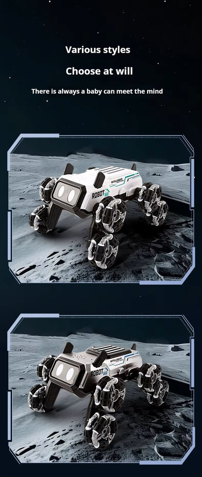 Compaw C-08 Perro Robot Inteligente con Torreta + Control RC 2.4G.
