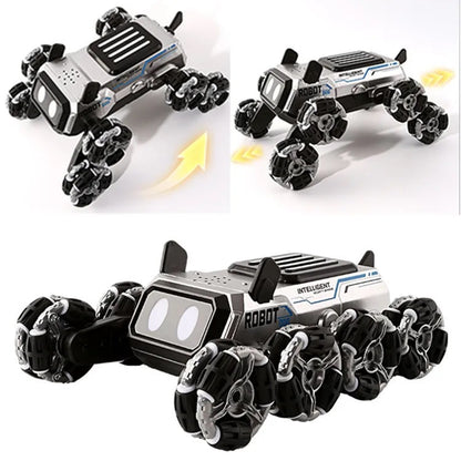 Compaw C-08 Perro Robot Inteligente con Torreta + Control RC 2.4G.